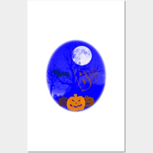 , Booo Halloween Posters and Art